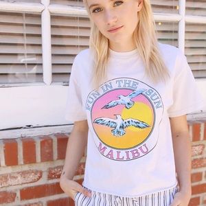 Brandy Melville Fun in the Sun T Shirt